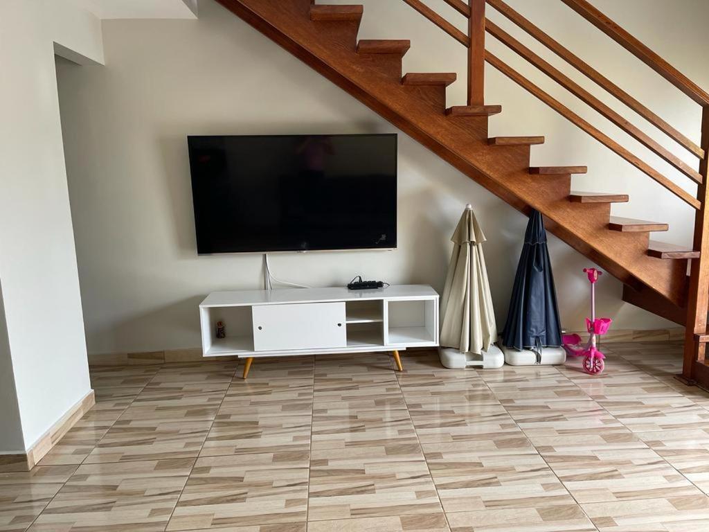 Casa Ar Condicionado Nos 2 Quartos. Caraguatatuba Buitenkant foto